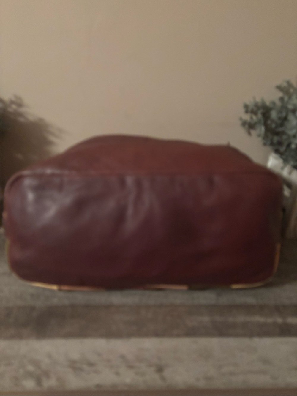 Makowsky Leather Studded Patchwork Slouchy Hobo EUC Y2K - Picture 6 of 8